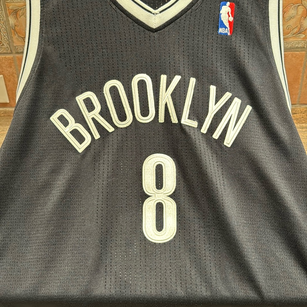 Adidas SIGNED Deron Williams Brooklyn Nets Climacool Black Jersey - Picture 3 of 13